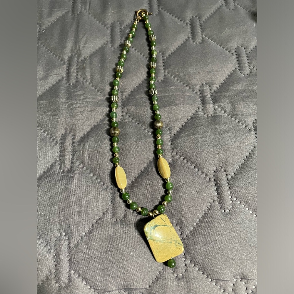 Handmade necklace with pendant